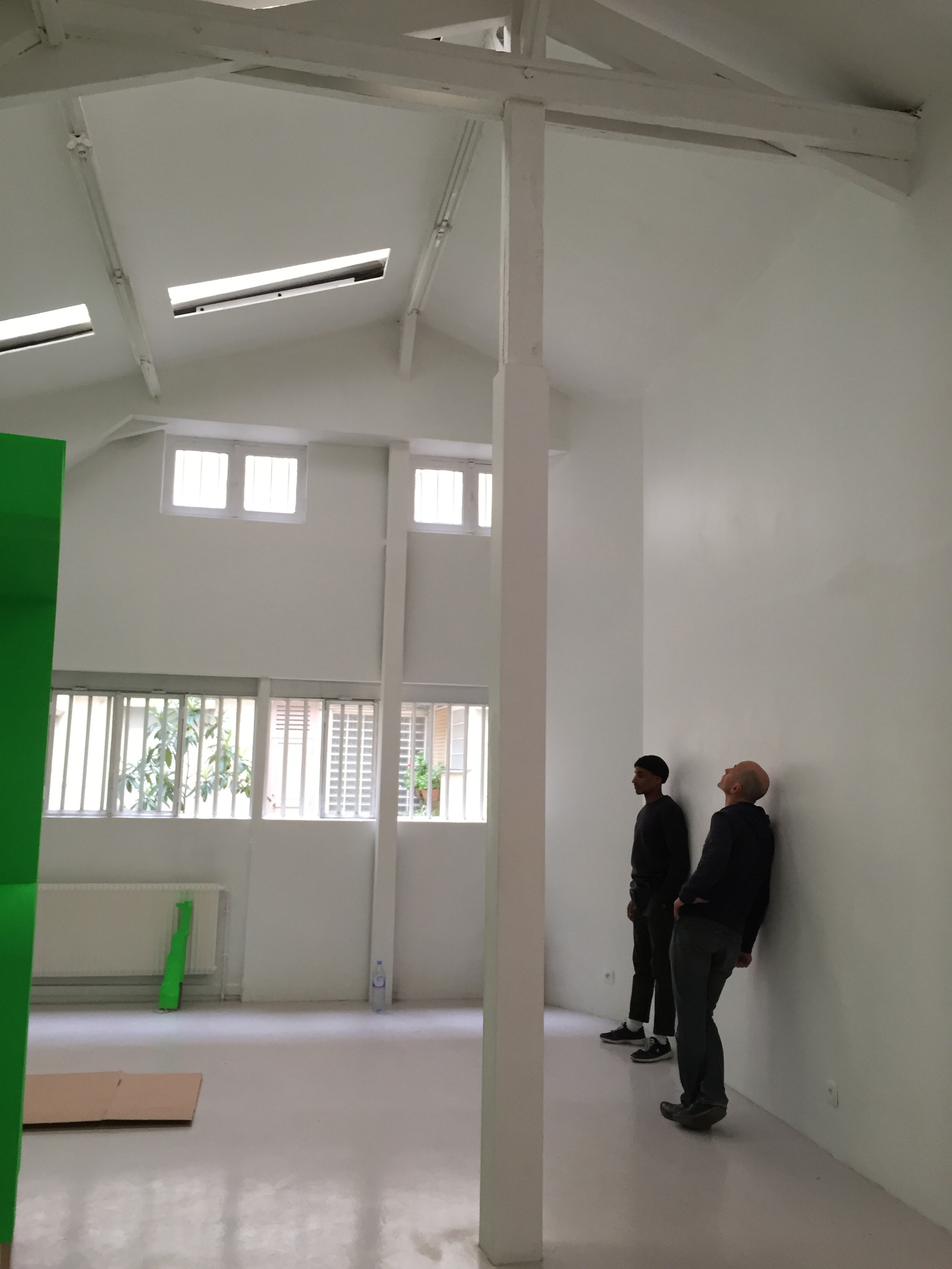 Installation de « Material Reality »
